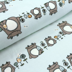 Biojersey - Monster Turin hellblau Stoffonkel